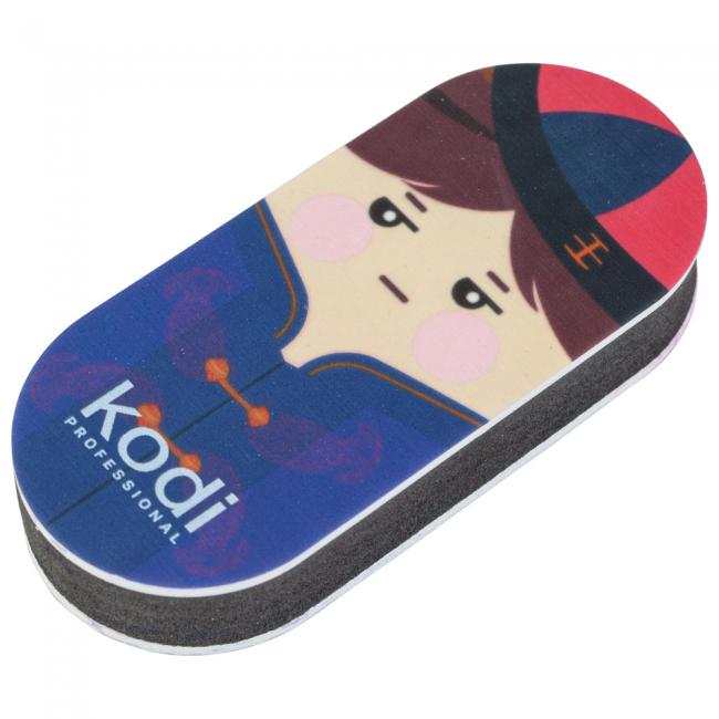№195 Children's Nail Polisher 400/300 (Print: Boy, Size: 80 * 38 * 14 mm)